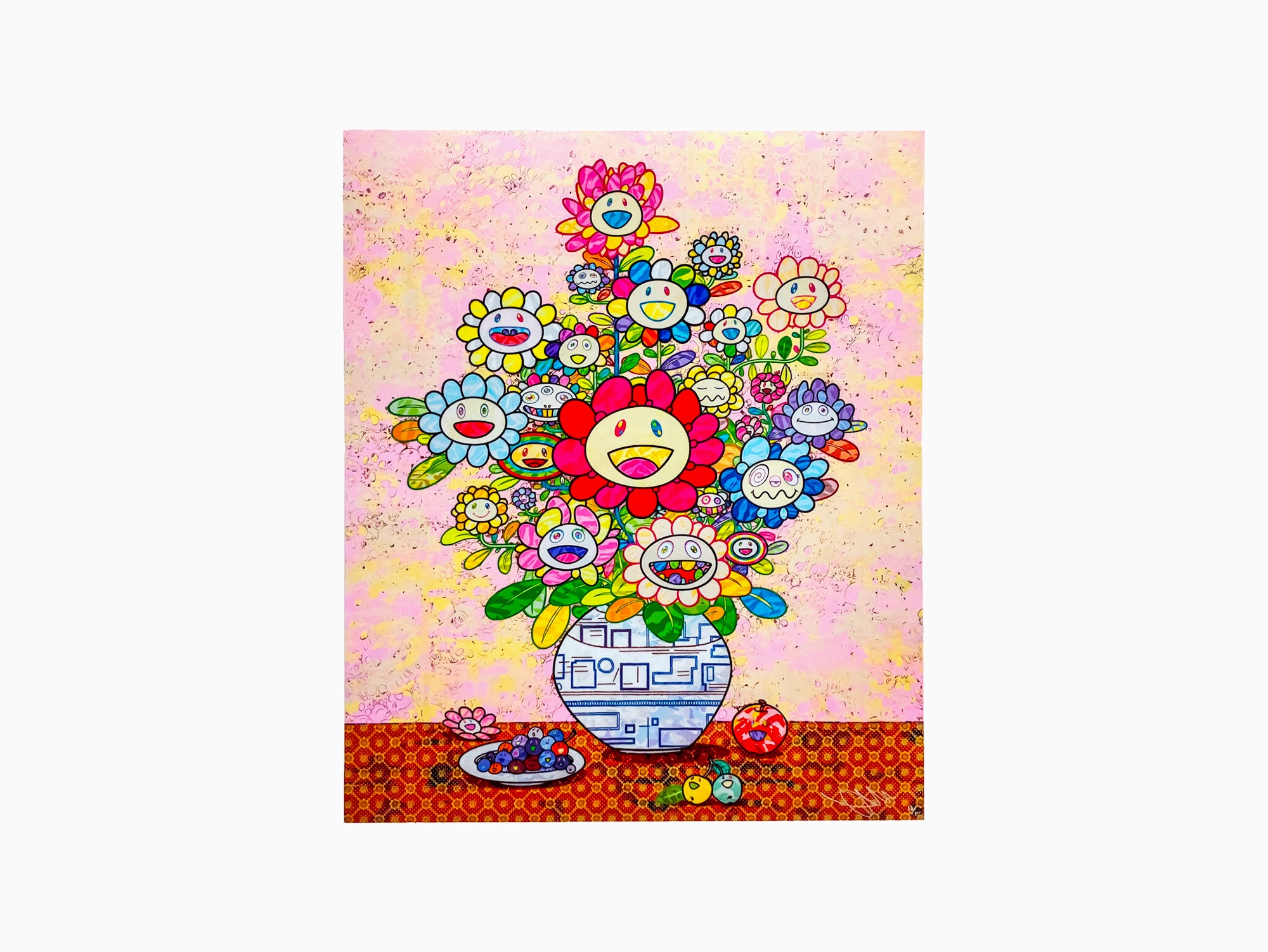 Takashi Murakami - Longing for Zao Wou-Ki's Flower Painting