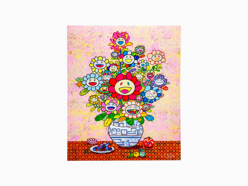 Takashi Murakami - Longing for Zao Wou-Ki's Flower Painting