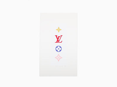 Takashi Murakami - SUPERFLAT Colorful Monogram (White)