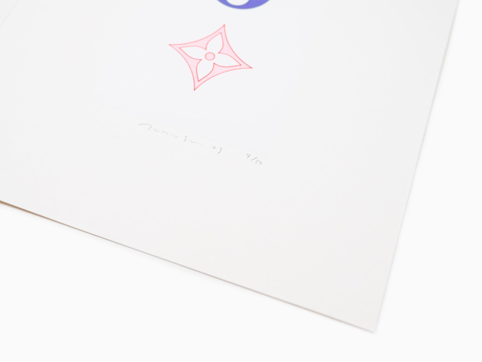 Takashi Murakami - SUPERFLAT Colorful Monogram (White)