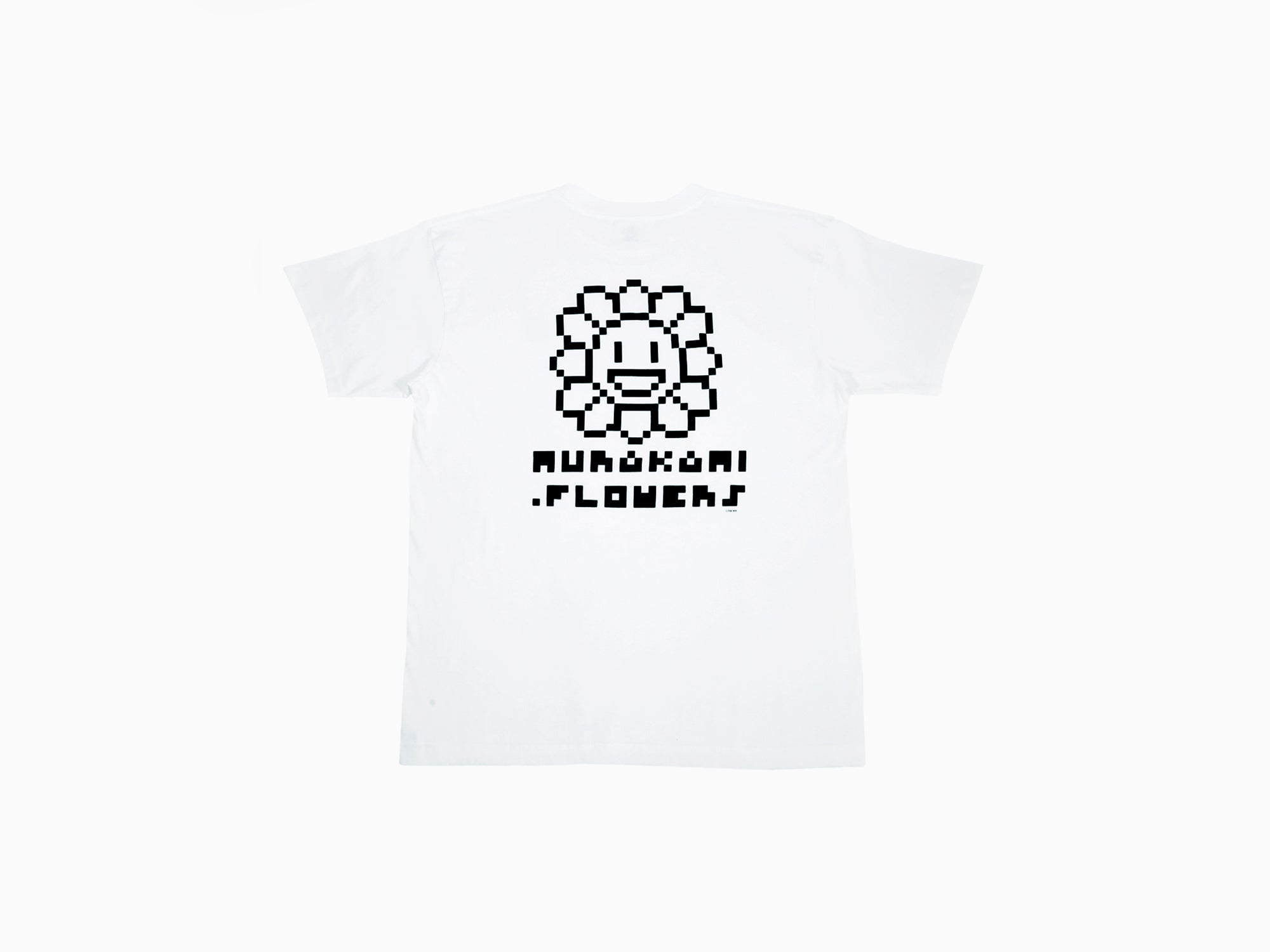 Takashi Murakami - Murakami.Flowers #0000 M.F. Emblem - White x Black T-Shirt