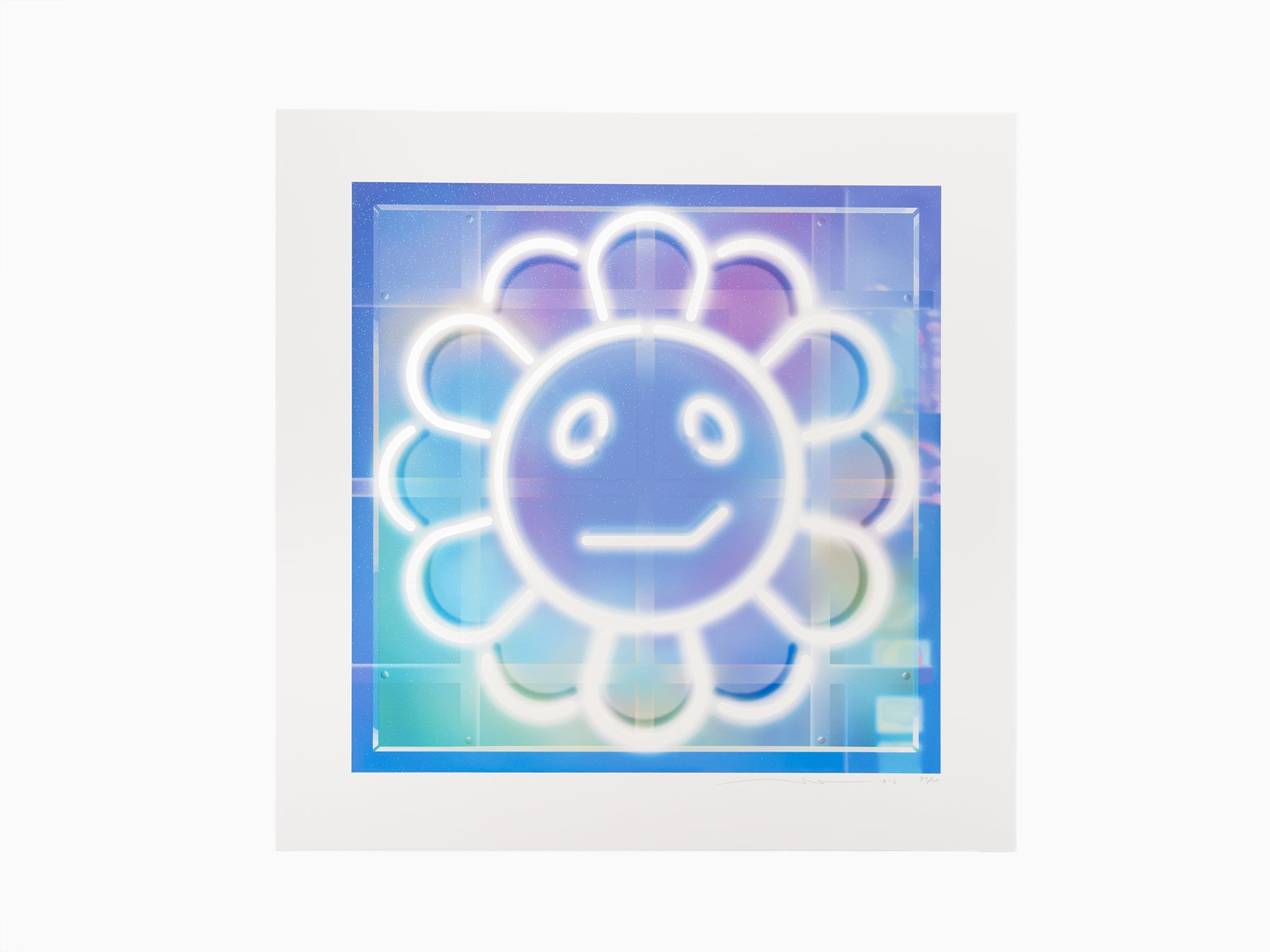 Takashi Murakami - Murakami.Flower #1083 Neon