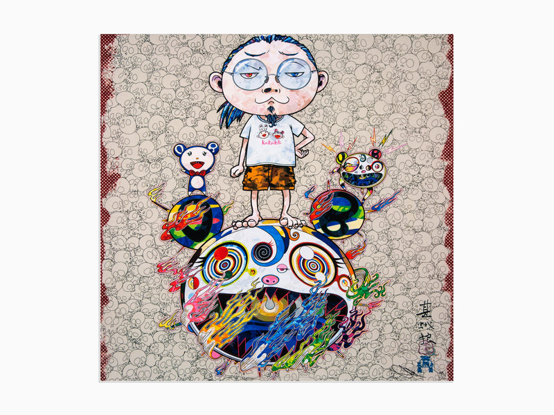 Takashi Murakami - Obliterate the self and even a fire is cool