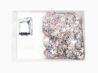 Takashi Murakami - SKULLS & FLOWERS CASTLE WALL IN THE SKY Jigsaw Puzzle