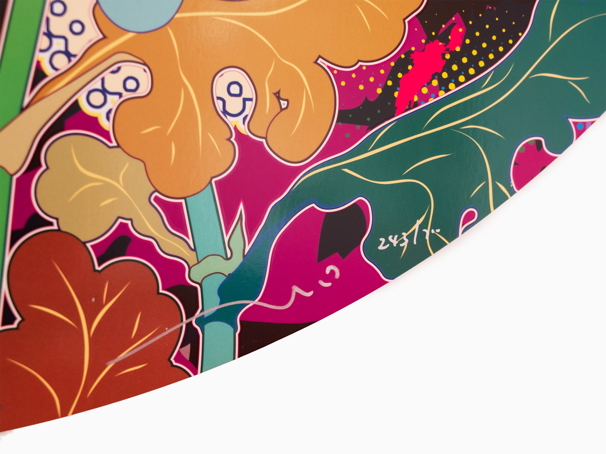 Takashi Murakami - Avec respect, je me prosterne devant vous - Korin- Chrysanth