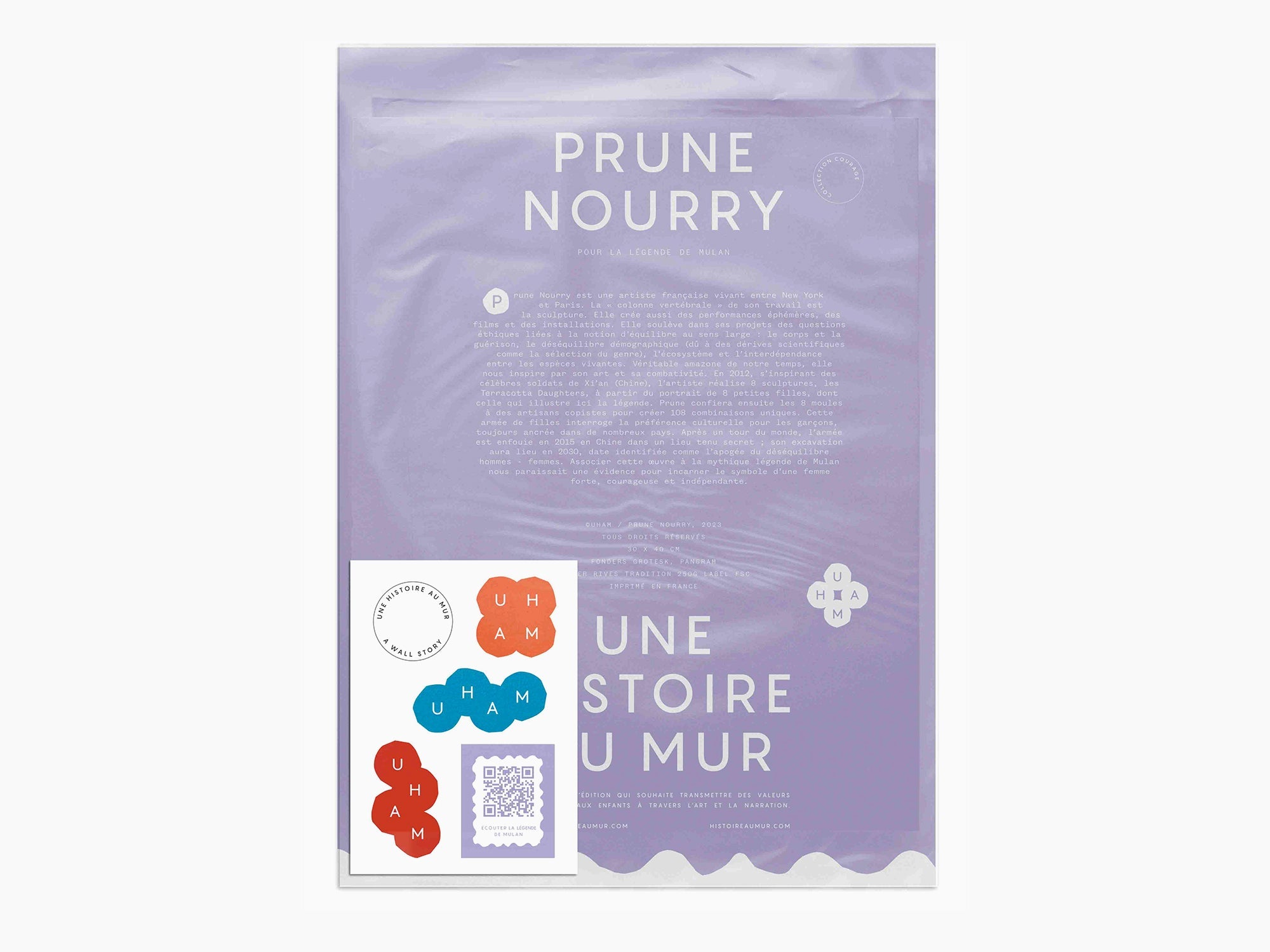 Une Histoire au Mur - Prune Nourry