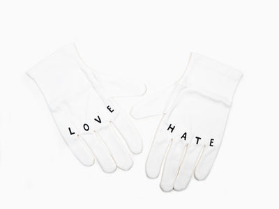 Mathieu Mercier - Love&Hate Gloves