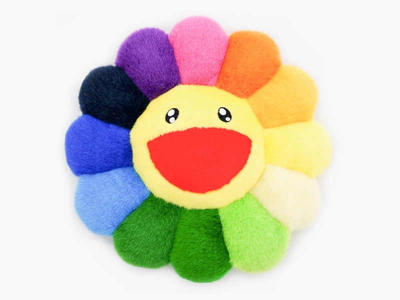 Takashi MURAKAMI - Flower cushion - 30cm - rainbow