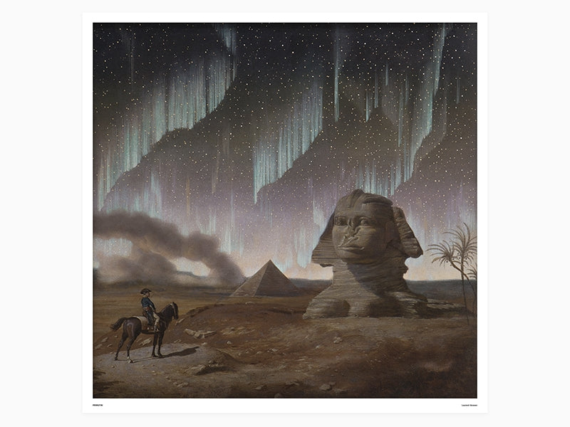 Laurent Grasso - poster Studies into the past (sphynx)