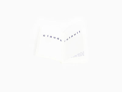 Claude Rutault - Marie Louise