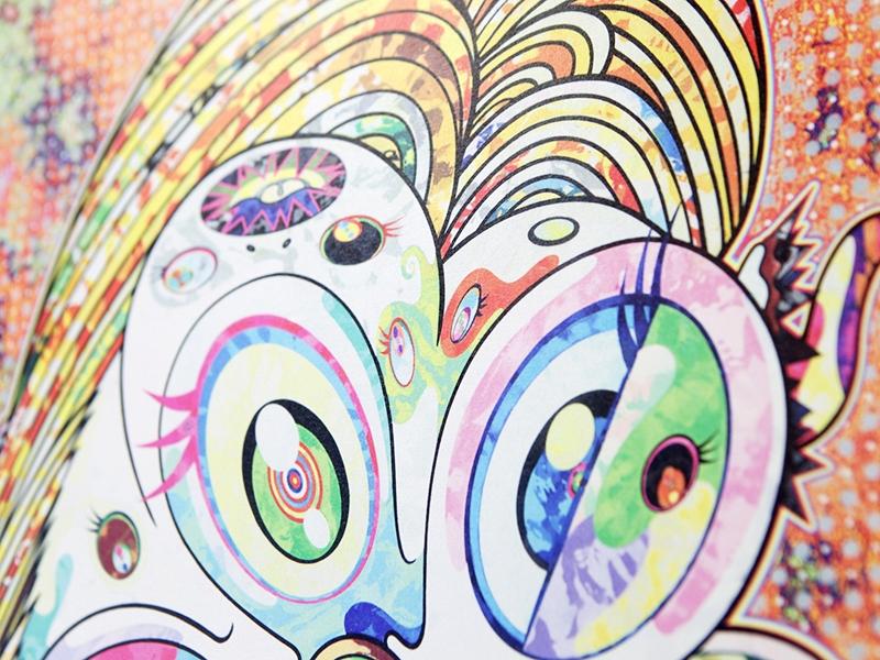 Takashi Murakami - Homage to Francis Bacon 2 (panneau gauche femme)