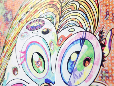 Takashi Murakami - Homage to Francis Bacon 2 (panneau gauche femme)