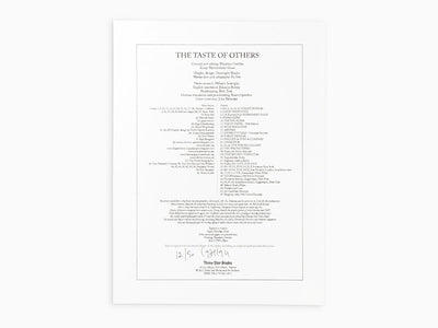 Maurizio Cattelan - The Taste of the Others (édition de luxe)