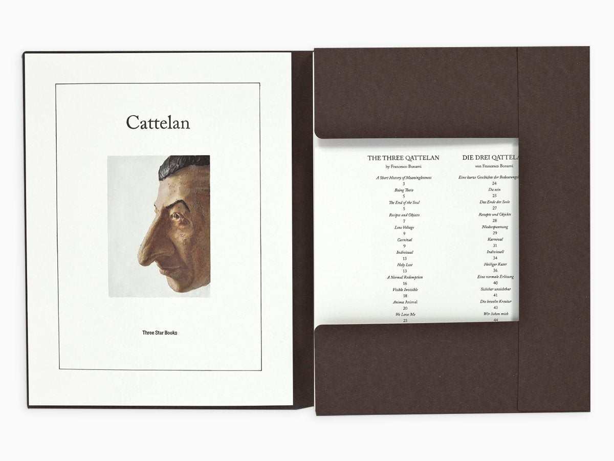 Maurizio Cattelan - The Three Qattelan (édition de luxe)