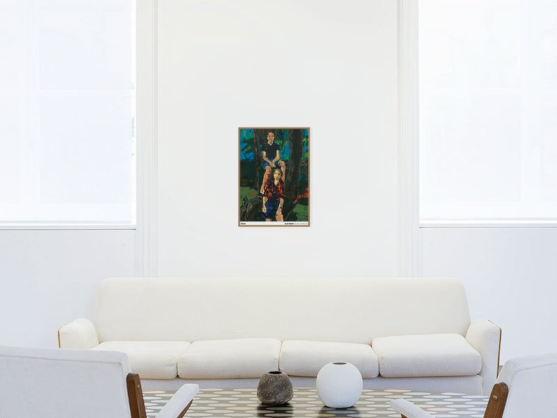 Claire Tabouret - Zino & Enea (blue),2020 (standard poster)