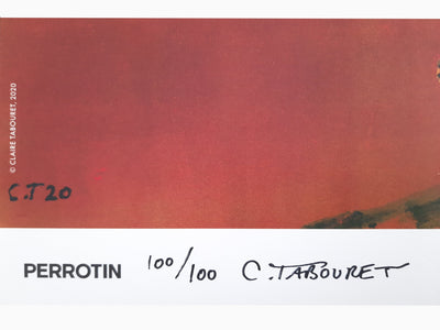 Claire Tabouret - The Siblings (orange) ( signed )