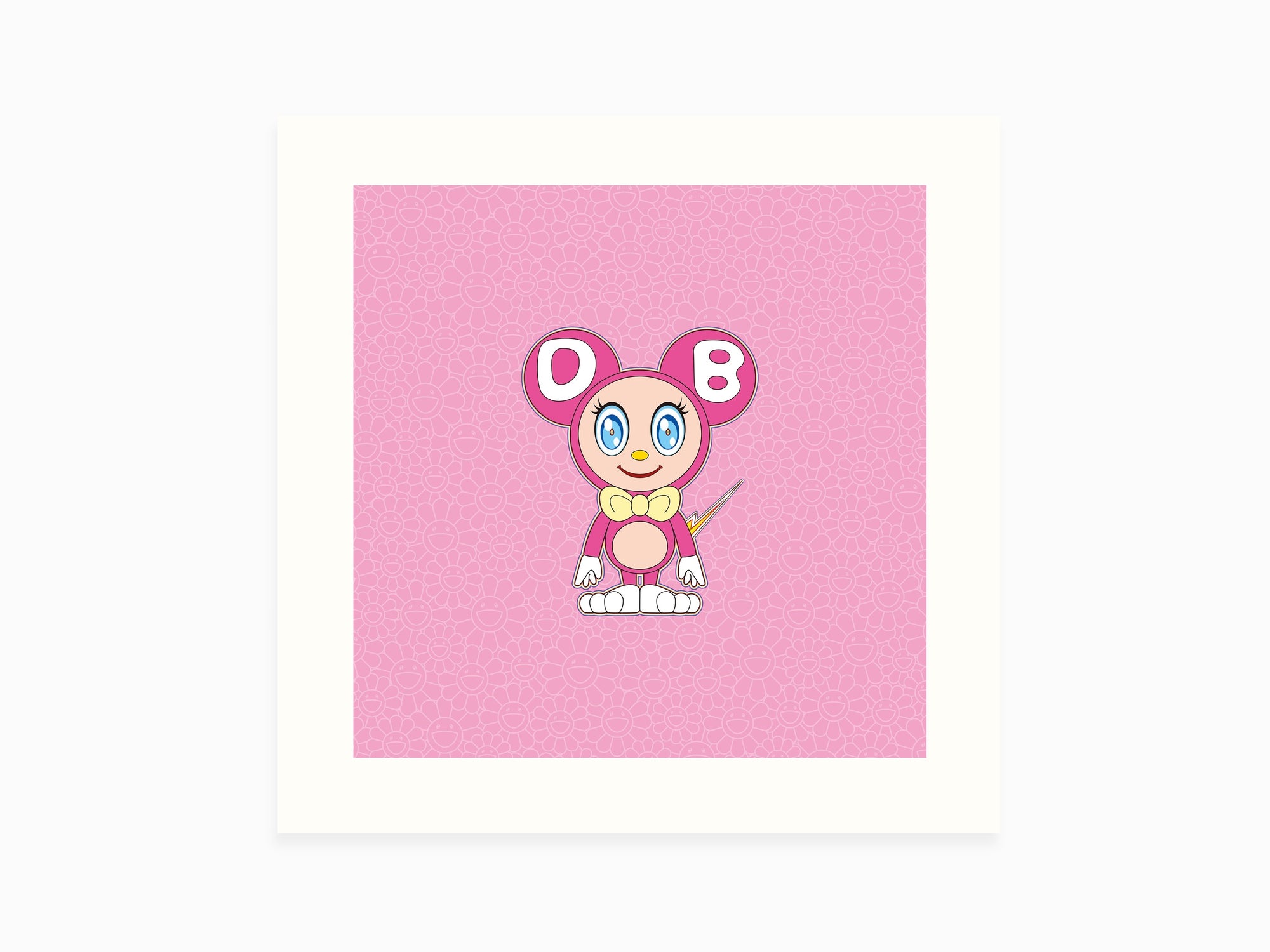 Takashi Murakami - DOB (Pink)