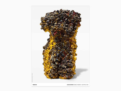 Johan Creten - Odore di femmina - Solfatara, 2020 (poster signé)