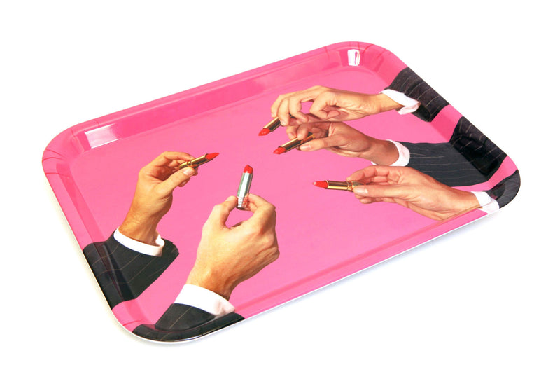 Seletti wears Toiletpaper - plateau rouge a levres