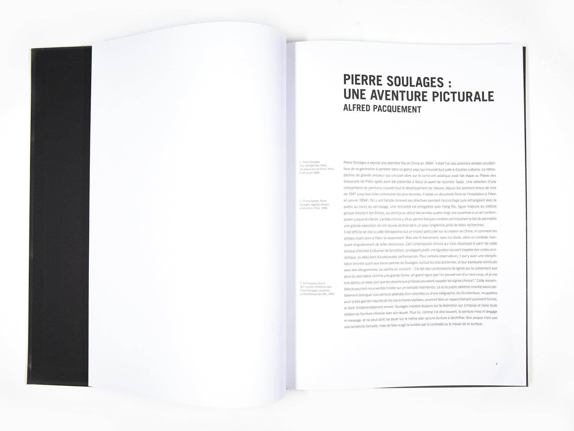 Pierre Soulages - Outrenoir