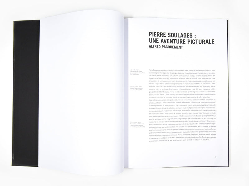 Pierre Soulages - Outrenoir