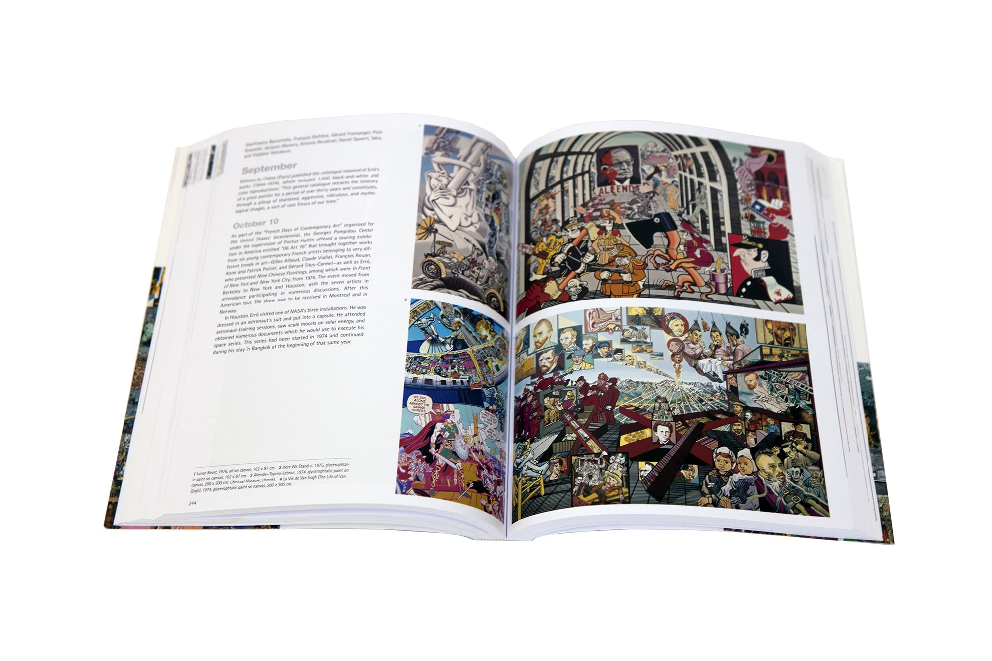 Erro - Chronology his life and art