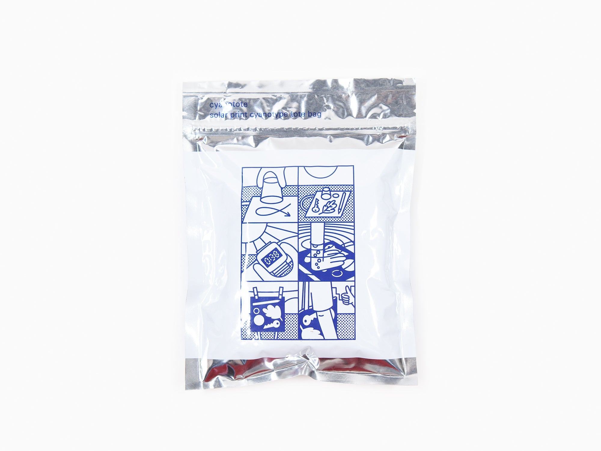 Cyanotote - Solar print cyanotype tote bag