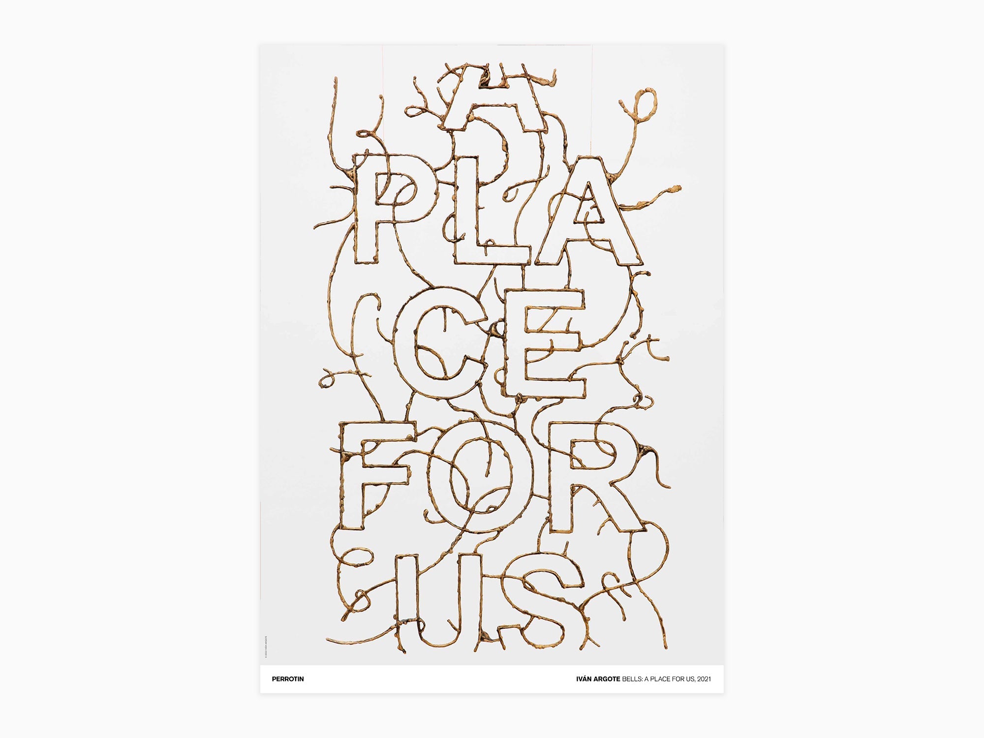 Ivan Argote - Bells : A Place For Us, 2021 (standard poster)