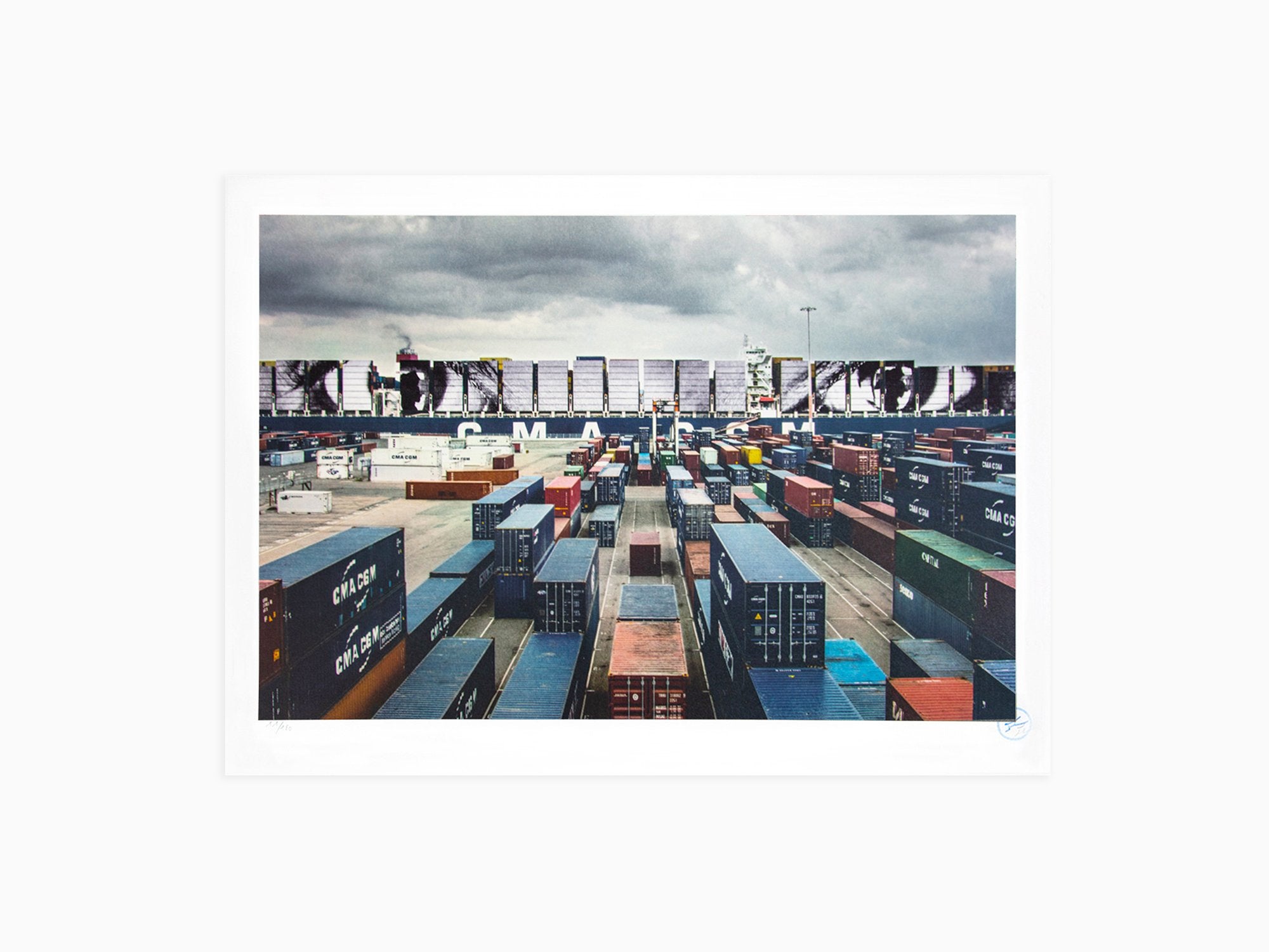 JR - Women are Heroes, Elizabeth Kamanga, Le Havre, France, 2014