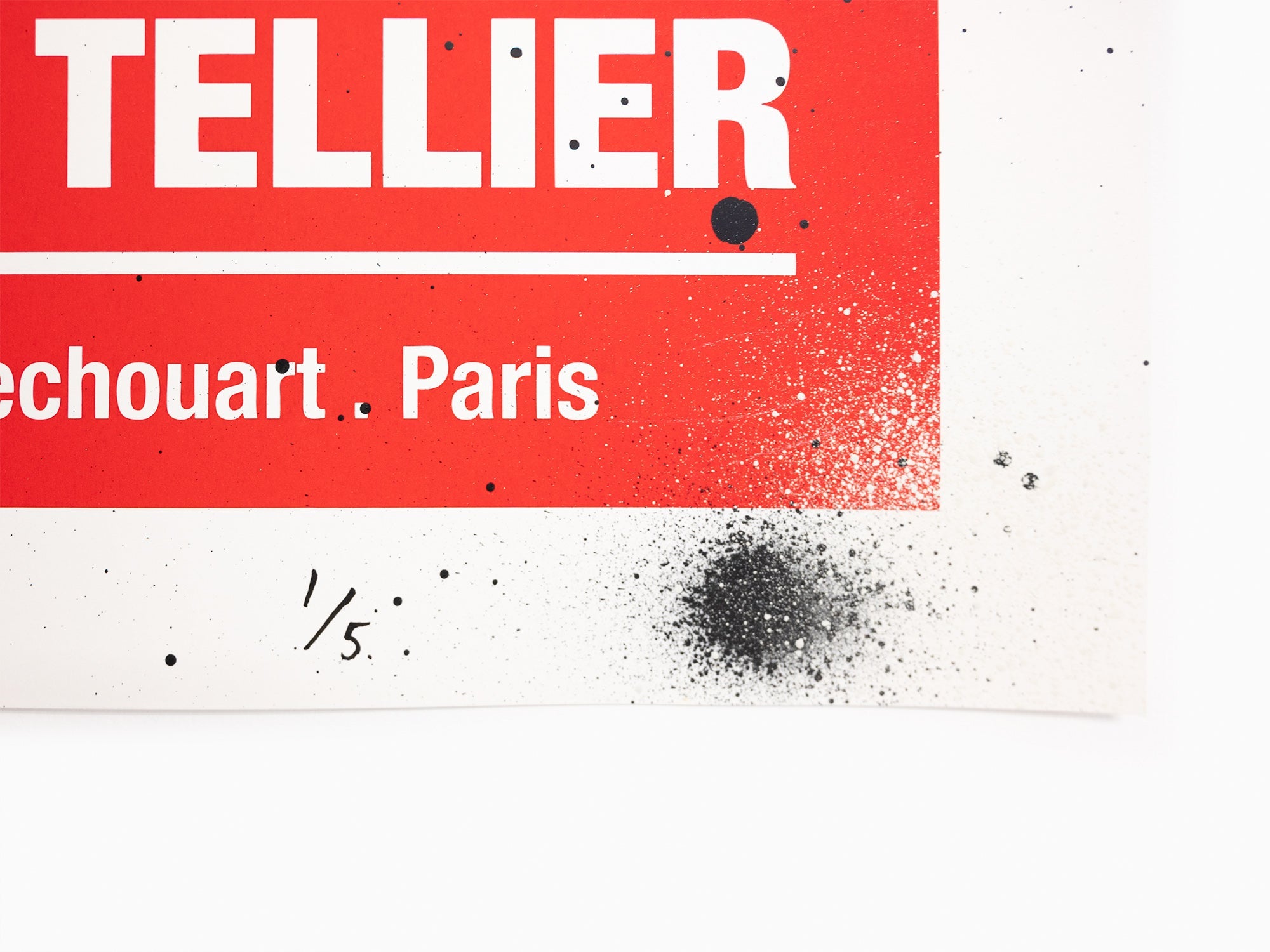 André - Dream Concerts (Daft Punk) Red / White (enhanced by hand)