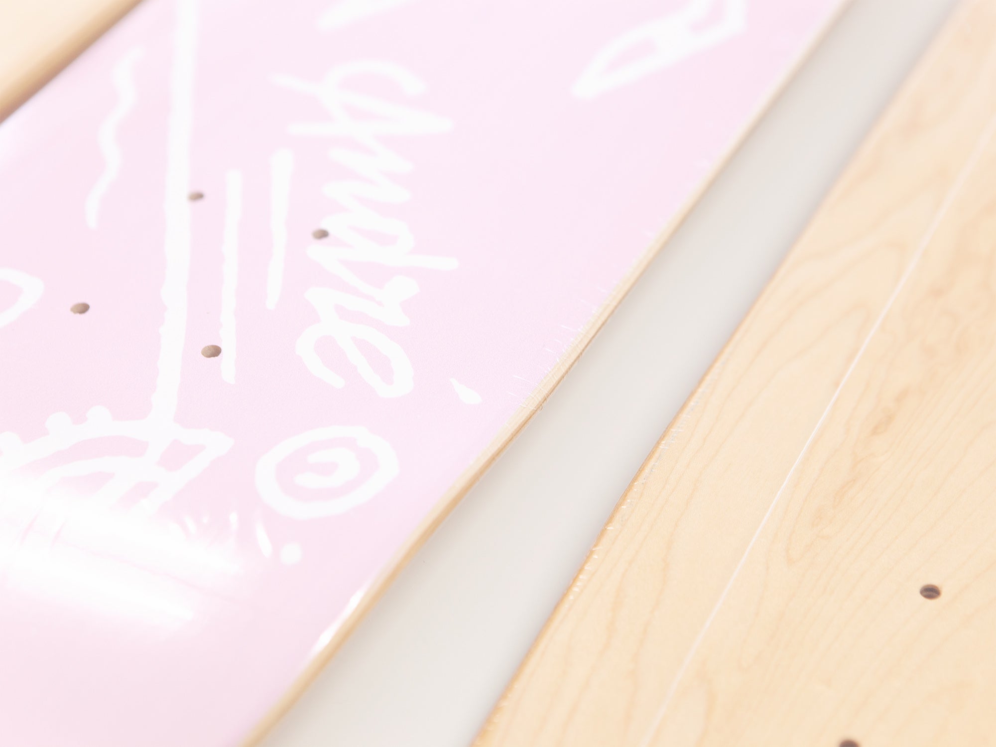André - Skateboards - 4 Skate Deck set "La vie en rose"