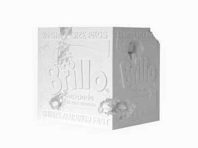 Daniel Arsham - Brillo Box (white)