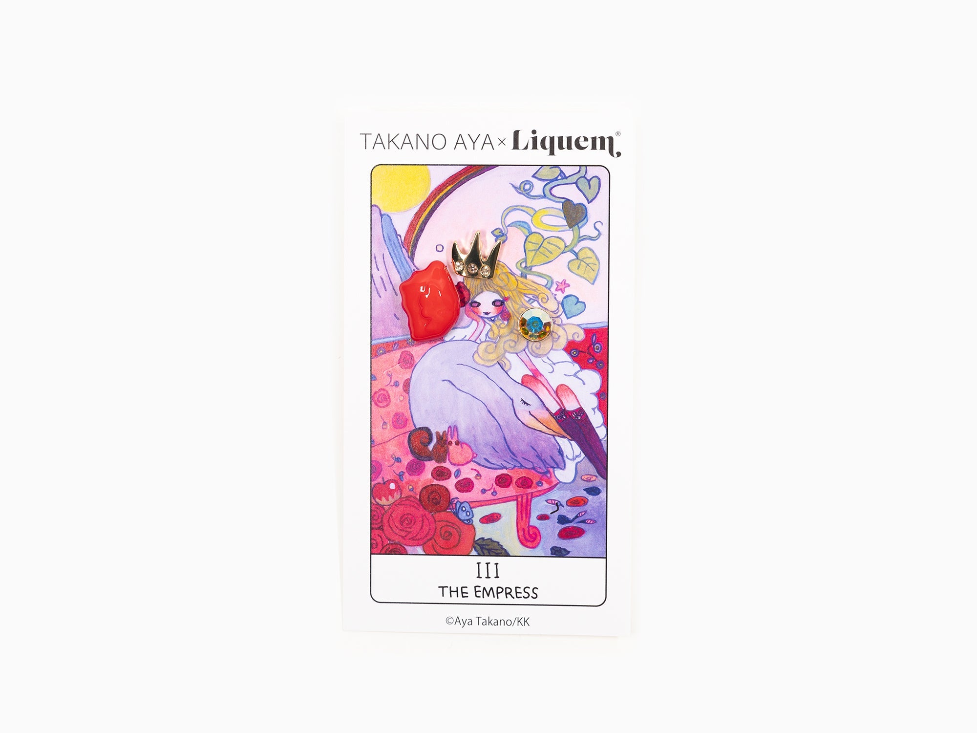 AYA TAKANO x Liquem - "The Empress" earrings (3 pieces)