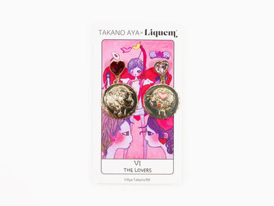 AYA TAKANO x Liquem - "The Lovers" earrings