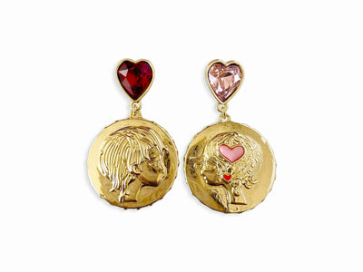 AYA TAKANO x Liquem - "The Lovers" earrings