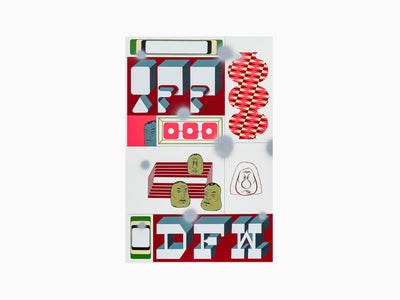 Barry McGee - Untitled, 2023 (hand-finished)