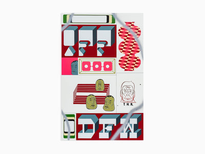 Barry McGee - Untitled, 2023 (hand-finished)