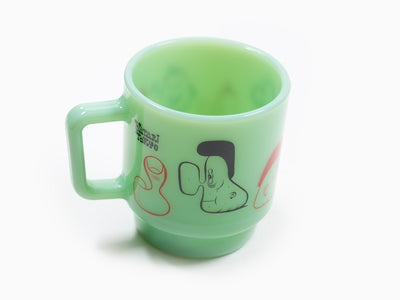 Barry McGee - Olde Milk Glass Mug