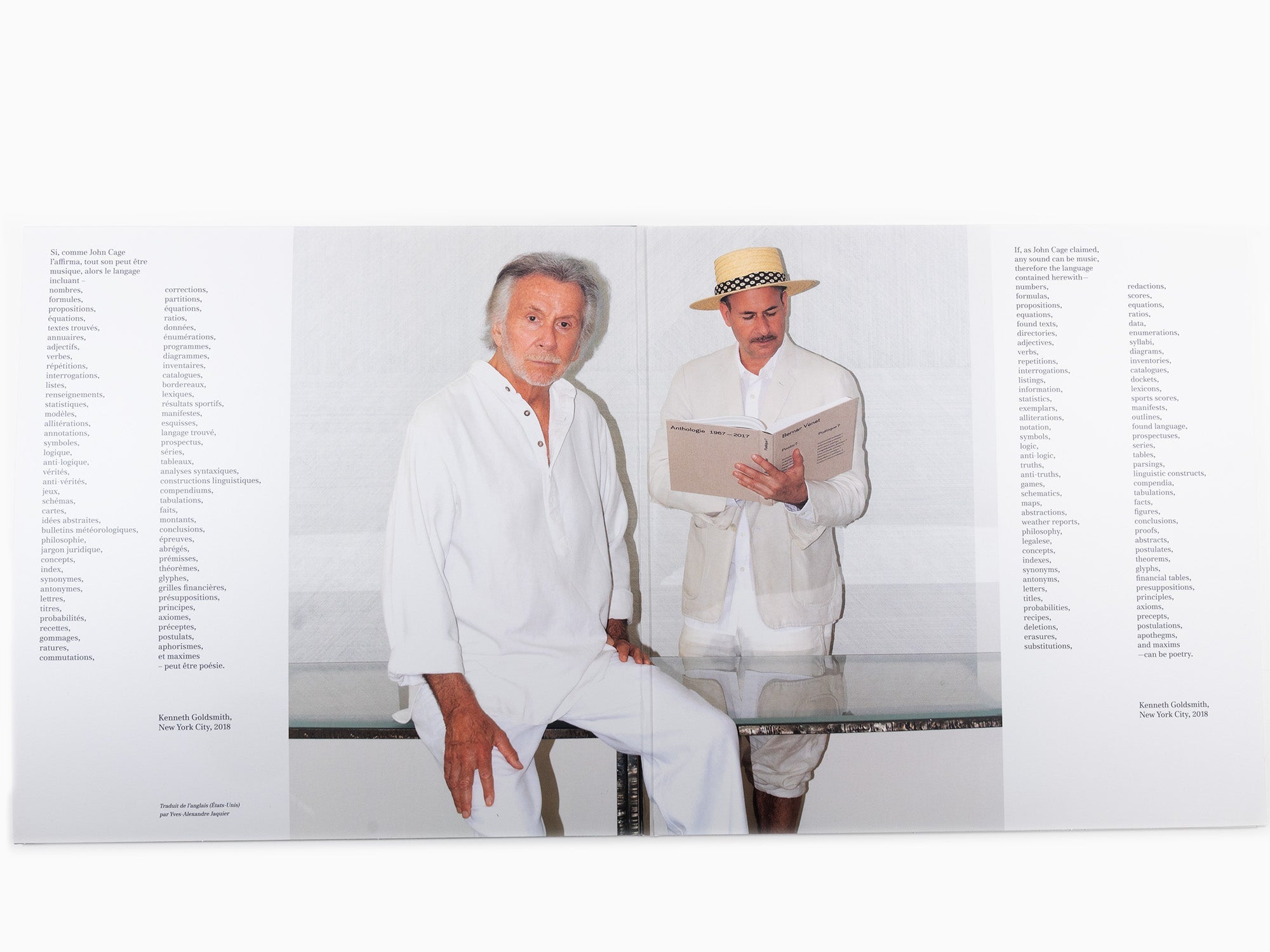 Bernar Venet - LP Poétique? Poetic?