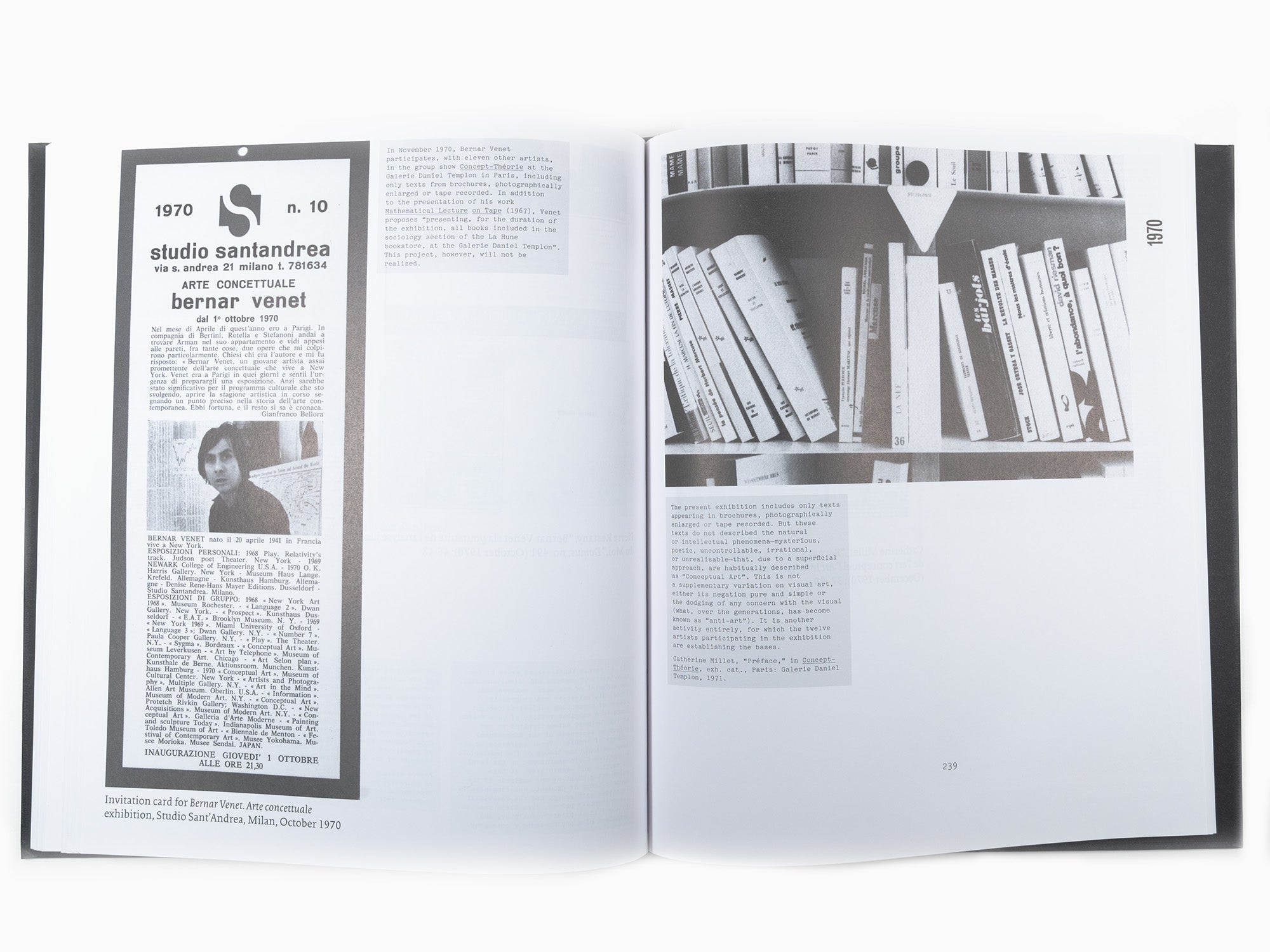 Bernar Venet - The Conceptual Years : 1966-1976