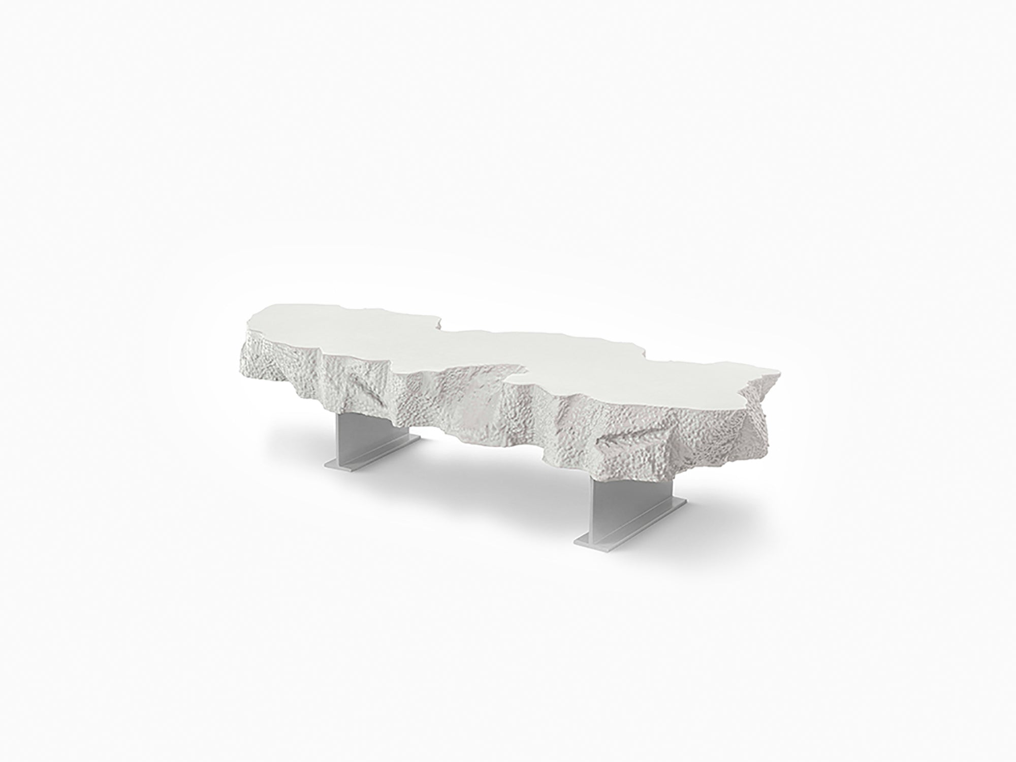 Snarkitecture - Broken Bench White