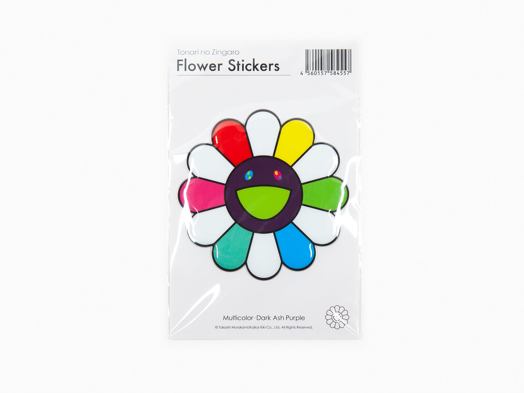 Takashi Murakami - Bubblingly Sticker - Multicolor Dark Ash Purple