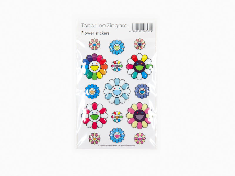 Takashi Murakami - Bubblingly stickers - Flower