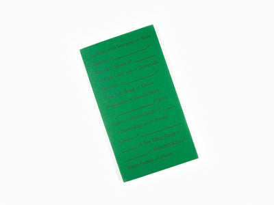 Cooking with Scorsese - Vol 3 Green