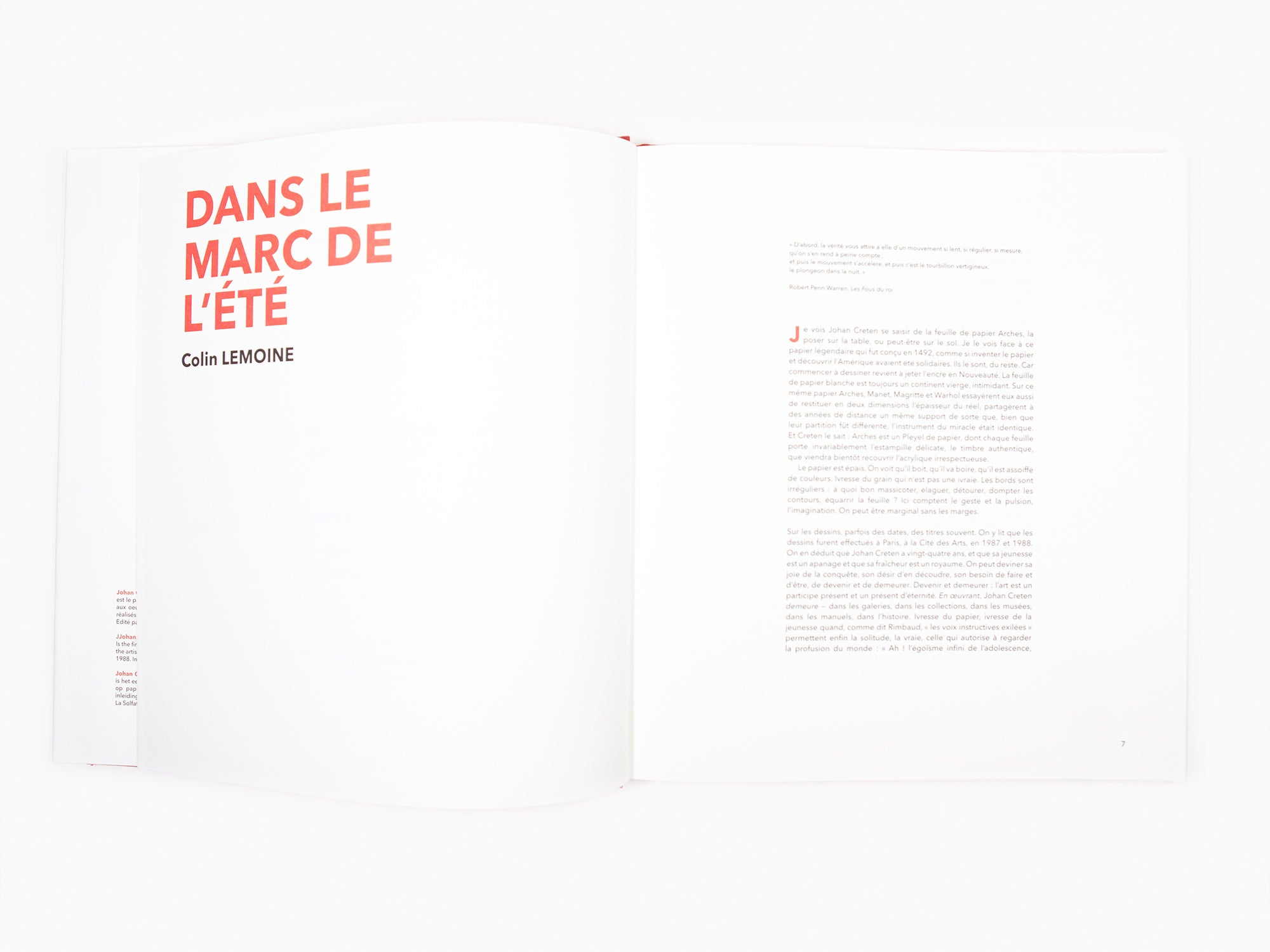 Johan Creten - Drawing a blank