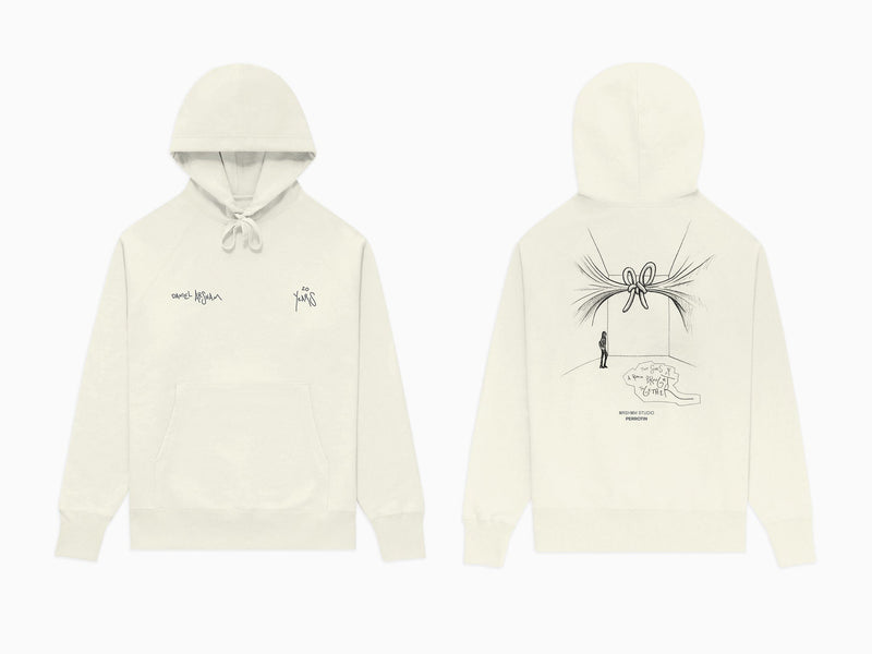 Daniel Arsham - Knot Hoodie Cream