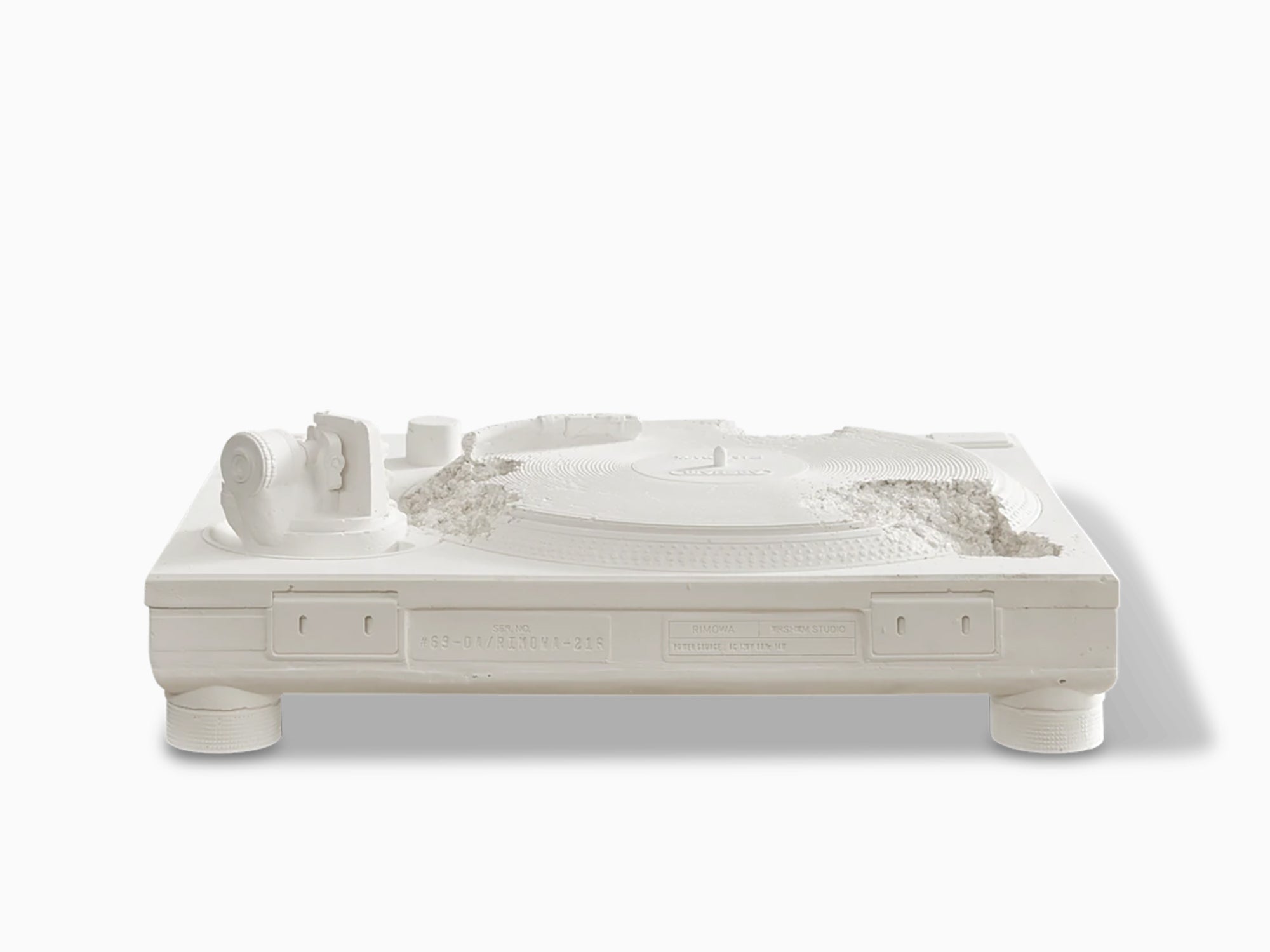 Daniel Arsham x RIMOWA - Eroded Turntable