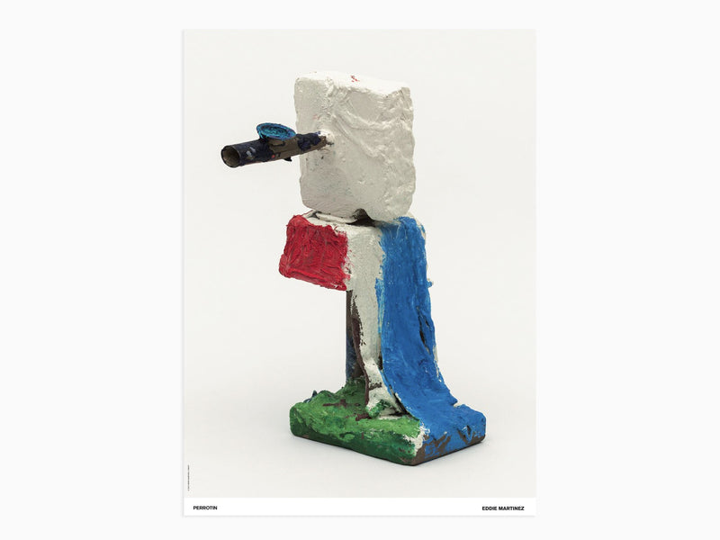 Eddie Martinez - Untitled (signed poster)