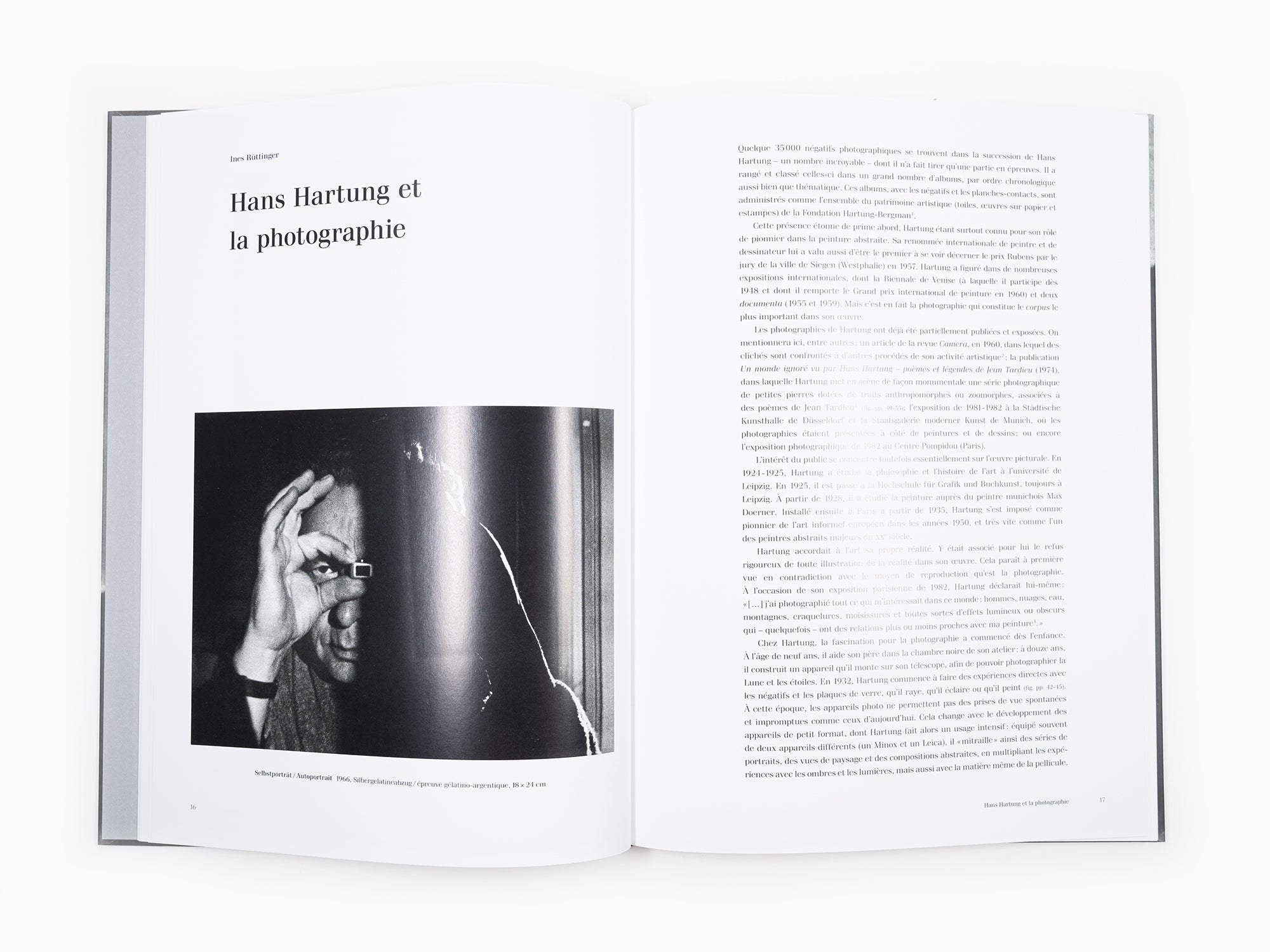 Hans Hartung - Hans Hartung et la photographie / und die Fotografie