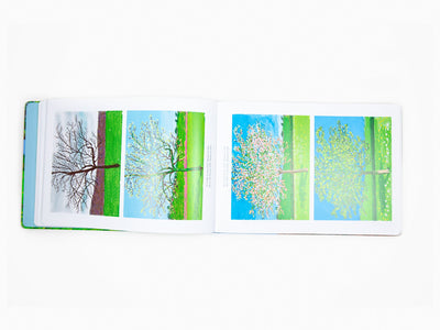 David Hockney - L'arrivée du printemps, Normandie, 2020